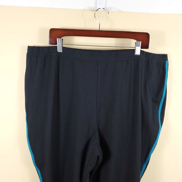 Woman Within Stretch Cotton Side-Stripe Bootcut Pant Size 26/28 - Picture 2 of 10